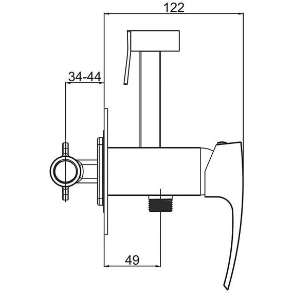 Набор для гигиенического душа Gappo G7207-3, золото - фото, картинка 22 Набор для гигиенического душа Gappo G7207-3, золото - фото 22