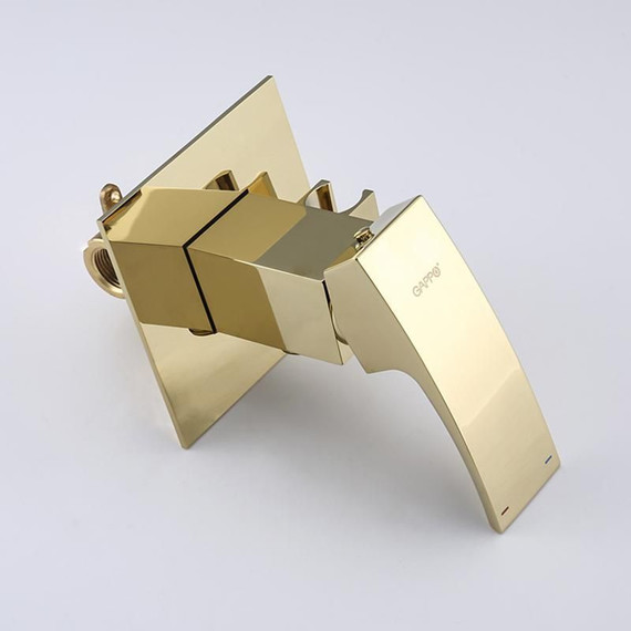 Набор для гигиенического душа Gappo G7207-3, золото - фото, картинка 6 Набор для гигиенического душа Gappo G7207-3, золото - фото 6