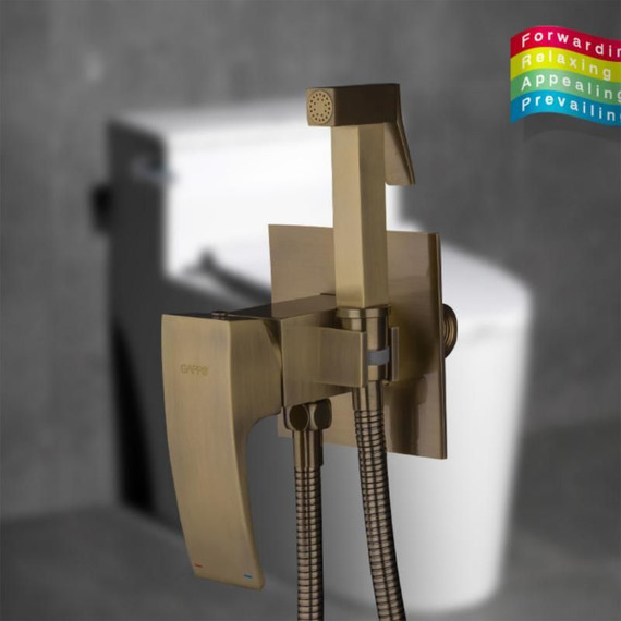 Набор для гигиенического душа Gappo Jacob G7207-4, бронза - фото, картинка 7 Набор для гигиенического душа Gappo Jacob G7207-4, бронза - фото 7