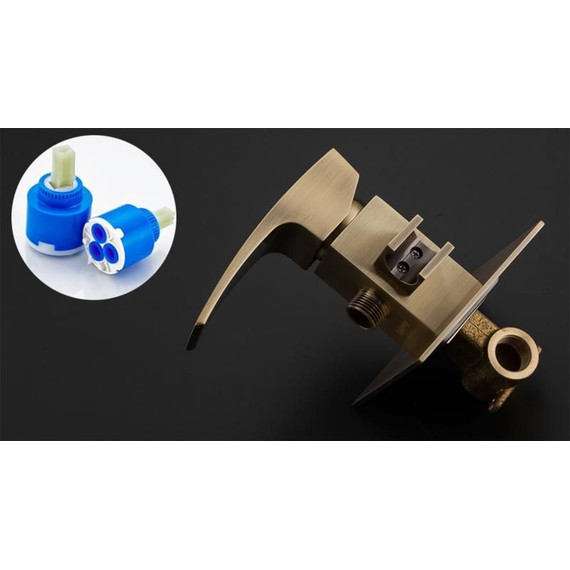 Набор для гигиенического душа Gappo Jacob G7207-4, бронза - фото, картинка 8 Набор для гигиенического душа Gappo Jacob G7207-4, бронза - фото 8