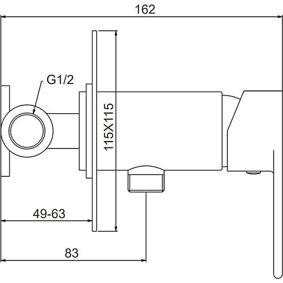 Набор для гигиенического душа Gappo G7299-20, сатин - фото, картинка 10 Набор для гигиенического душа Gappo G7299-20, сатин - фото 10