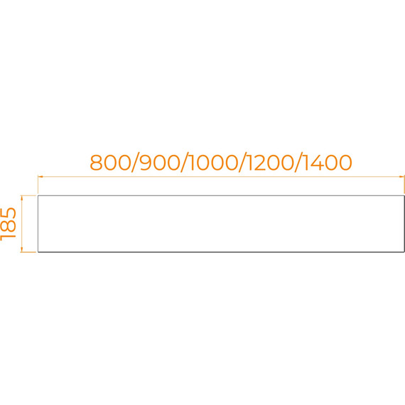 Панель фронтальная для душевого поддона RGW Acrylic 80 см 16230411-80 - фото 2