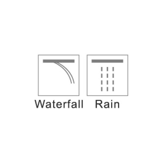 Верхний душ RGW SP-74 21140274-01(600х600 мм) латунь - фото 2