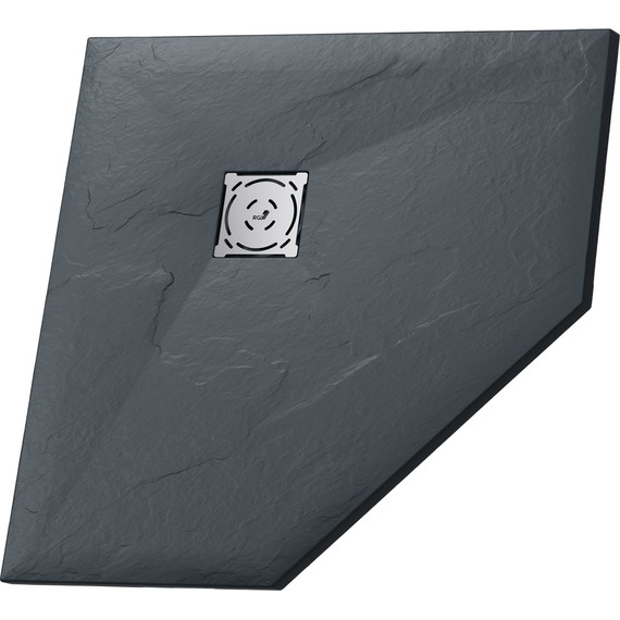 Каменный поддон RGW ST/T-0100G 100х100 см 16155100-02, графит - фото 11