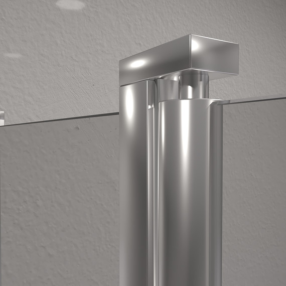 Шторка для ванны RGW SC-11 100 см 03111110-11, хром/прозрачное - фото 6