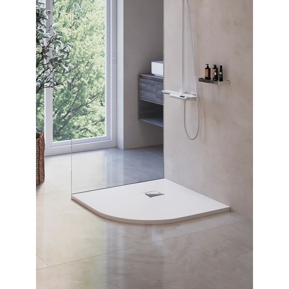 Каменный поддон RGW ST/R-0100W 100х100 см 16153100-01 - фото 3