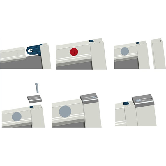 Душевое ограждение RGW CL-54B 90х90 см 32095499-14, черный/прозрачное - фото 5