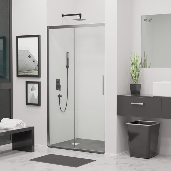 Душевая дверь RGW LE-12 110 см 34121211-11, хром/прозрачное - фото 3