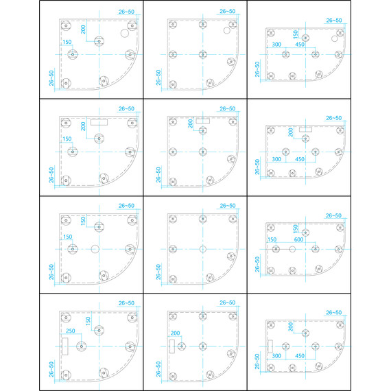 Каменный поддон RGW ST/AR-0129W 120х90 см 16154129-01L - фото 4