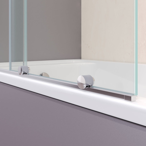 Шторка для ванны RGW SC-46 100 см 06114610-11 (стекло 8 мм), хром/прозрачное - фото 5