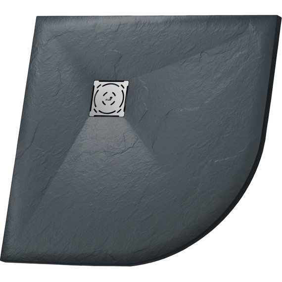 Каменный поддон RGW ST/R-0100G 100х100 см 16153100-02, графит - фото 11