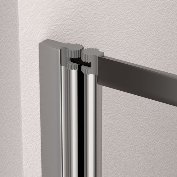 Шторка для ванны RGW SC-40 100 см 03114010-11, хром/прозрачное - фото 4