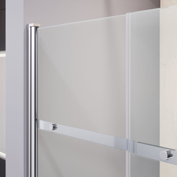 Шторка для ванны RGW SC-44 100 см 03114410-11, хром/прозрачное - фото 6