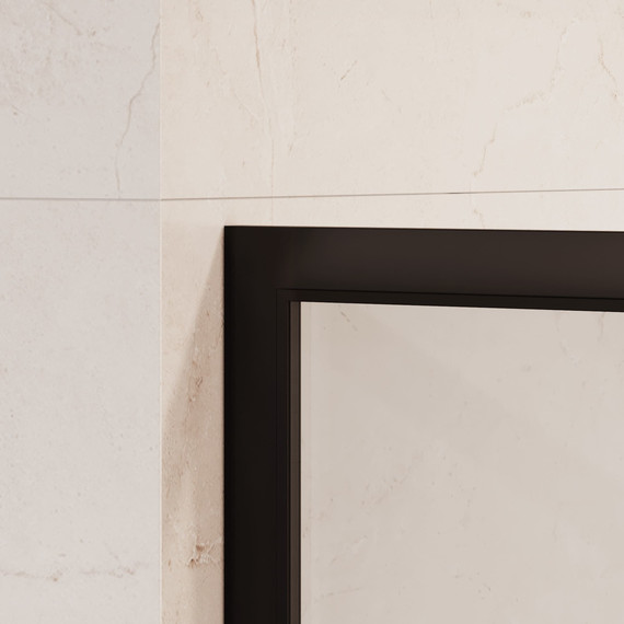 Душевая перегородка RGW WA-11B 110х200 см 32101111-84 с кронштейном в комплекте, черный/прозрачное - фото 8