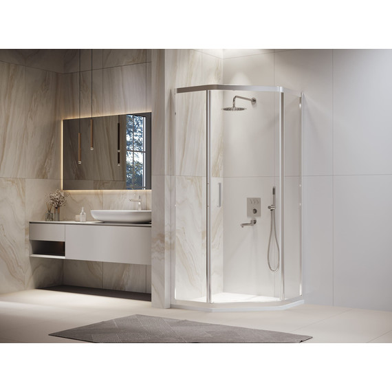 Душевое ограждение RGW PA-86 90x90 см 38088699-11, хром/прозрачное - фото 3