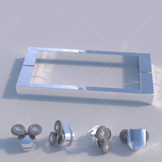 Душевое ограждение RGW CL-54 80х80 см 32095488-11, хром/прозрачное - фото 5