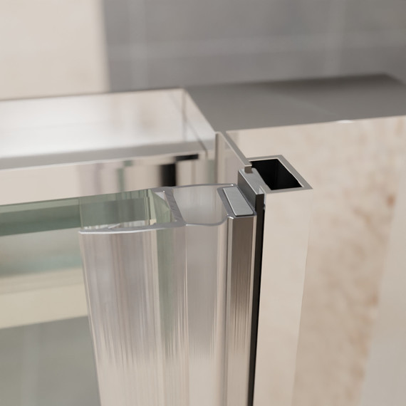 Душевая дверь RGW PA-14 160 см 41081416-11, хром/прозрачное - фото 4