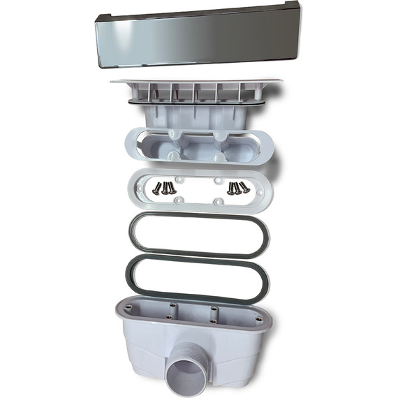 Сифон для душевого поддона RGW Q10-C 03241100-10 - фото 2