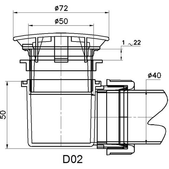 Сифон для душевого поддона RGW Velplex QYD-02 18241102-01 - фото 3