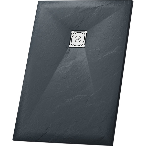 Каменный поддон RGW ST-0139G 130x90 см 16152913-02, графит - фото 11