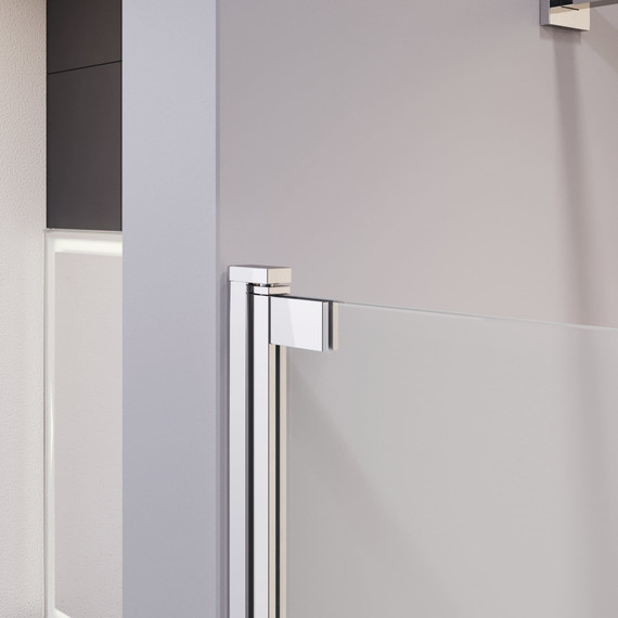 Шторка для ванны RGW SC-02 100 см 03110210-11 (стекло 8 мм), хром/прозрачное - фото 5