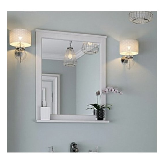 Зеркало Акватон Леон 65 см 1A187102LBPS0, дуб белый - фото 7