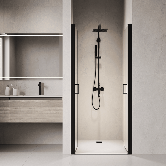 Душевая дверь RGW PA-104B 100 см 060810410-14, чёрный/прозрачное - фото 2