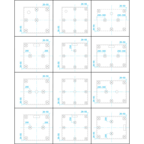 Ножки для душевого поддона RGW N-01 (10) 03230111-31 - фото 11