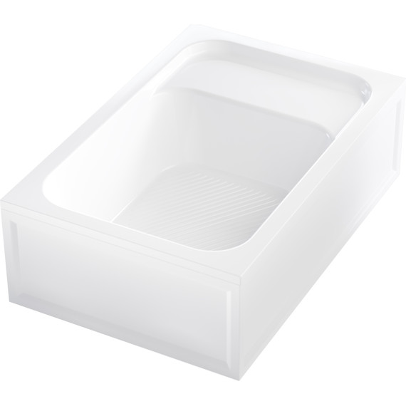 Поддон акриловый RGW BC/L 90х120 см 16180692-91 - фото 2