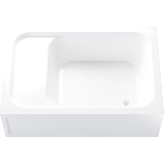 Поддон акриловый RGW BC/L 80х120 см 16180682-91 - фото 4