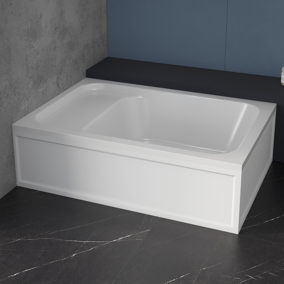 Поддон акриловый RGW BC/L 90х120 см 16180692-91 - фото 5