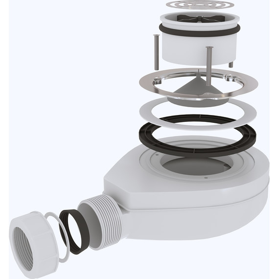 Сифон для душевого поддона RGW S-16 90 мм 44241600-01 - фото 3