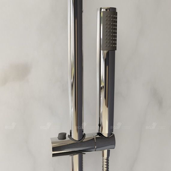 Душевая стойка с термостатом RGW SP-21 21140121-01 - фото 4