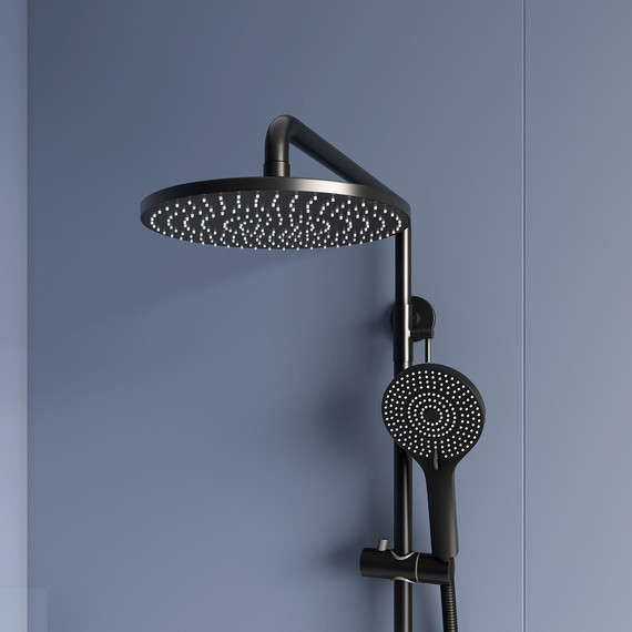 Душевая стойка RGW SP-33B 51140133-04, черный матовый - фото 3