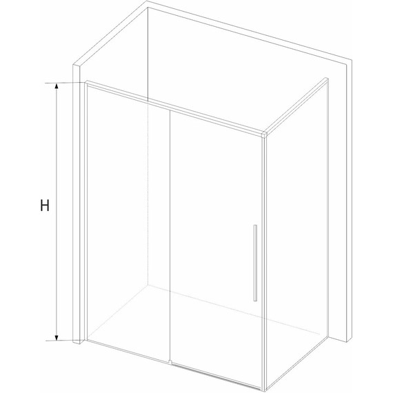 Душевое ограждение RGW SV-42-1B 150x100 см 323242150-014, чёрный/прозрачное - фото 3