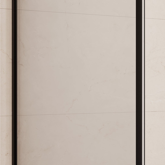 Душевая перегородка RGW WA-012B 120x200 см 35101212-84 (стекло 8 мм) с кронштейном в комплекте, чёрный/прозрачное - фото 7