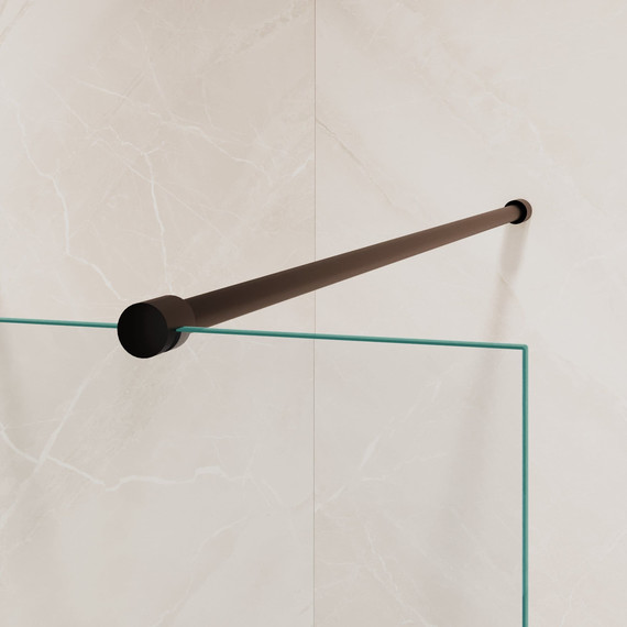 Душевая перегородка RGW WA-016 100x195 см 35101610-11 (стекло 8 мм) с кронштейнами, хром/прозрачное - фото 5