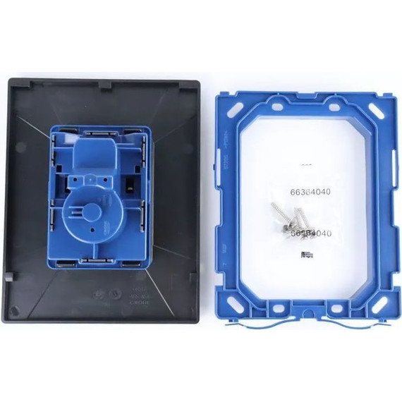 Кнопка смыва Grohe Skate Cosmopolitan 38732A00, графит матовый - фото, картинка 7 Кнопка смыва Grohe Skate Cosmopolitan 38732A00, графит матовый - фото 7