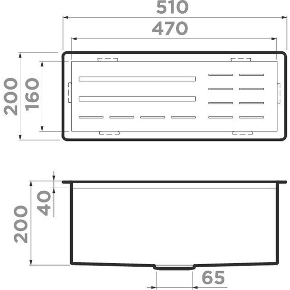 Встраиваемая сушилка для посуды Omoikiri DRY-04 GB 4999128, графит - фото 2