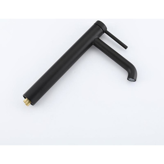 Смеситель для раковины высокий Gappo G06-6 G1006-26, чёрный, Цвет производителя: чёрный - фото 2