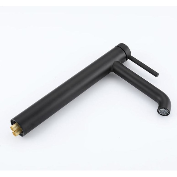 Смеситель для раковины высокий Gappo G06-6 G1006-26, чёрный, Цвет производителя: чёрный - фото 3