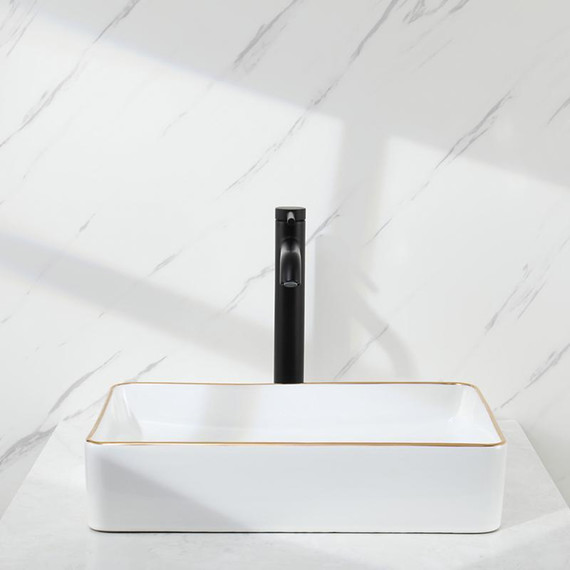 Смеситель для раковины высокий Gappo G06-6 G1006-26, чёрный, Цвет производителя: чёрный - фото 14