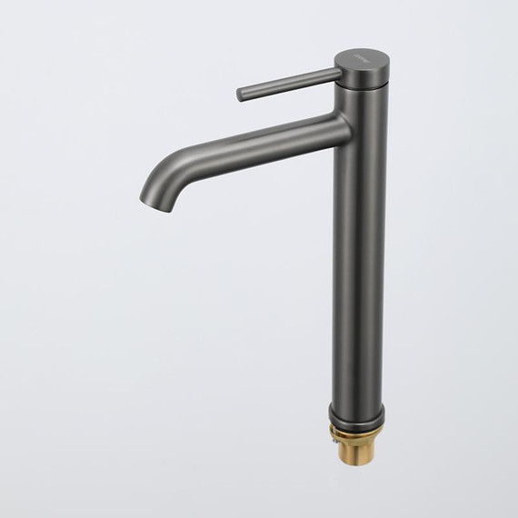 Смеситель для раковины высокий Gappo G06-9 G1006-29, оружейная сталь, Цвет производителя: оружейная сталь - фото 10