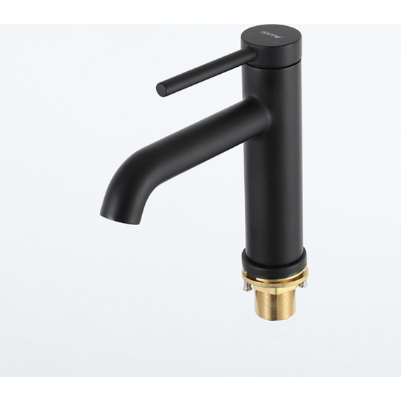 Смеситель для раковины Gappo G06-6 G1006-6, чёрный, Цвет производителя: чёрный - фото 9