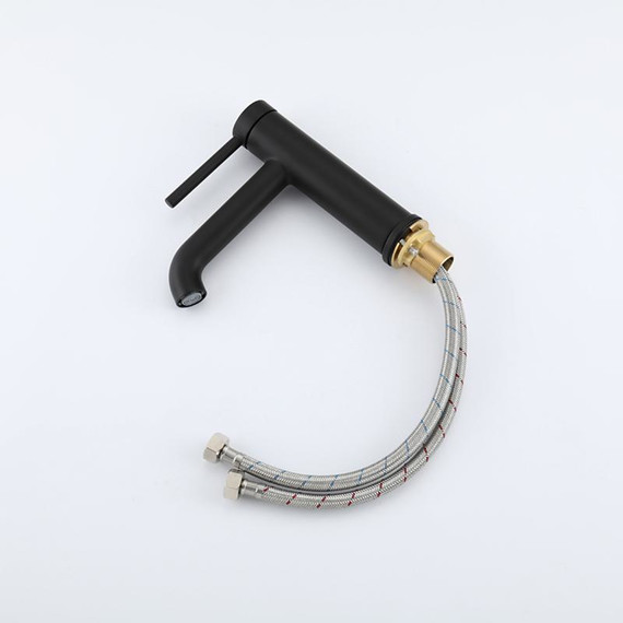 Смеситель для раковины Gappo G06-6 G1006-6, чёрный, Цвет производителя: чёрный - фото 12