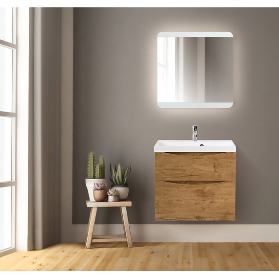 Зеркало BelBagno SPC-CEZ-700-700-LED-BTN 70 см - фото 7