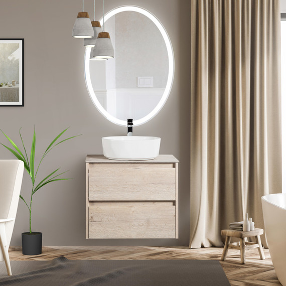 Зеркало BelBagno SPC-VST-600-800-LED-BTN 60 см - фото, картинка 6 Зеркало BelBagno SPC-VST-600-800-LED-BTN 60 см - фото 6