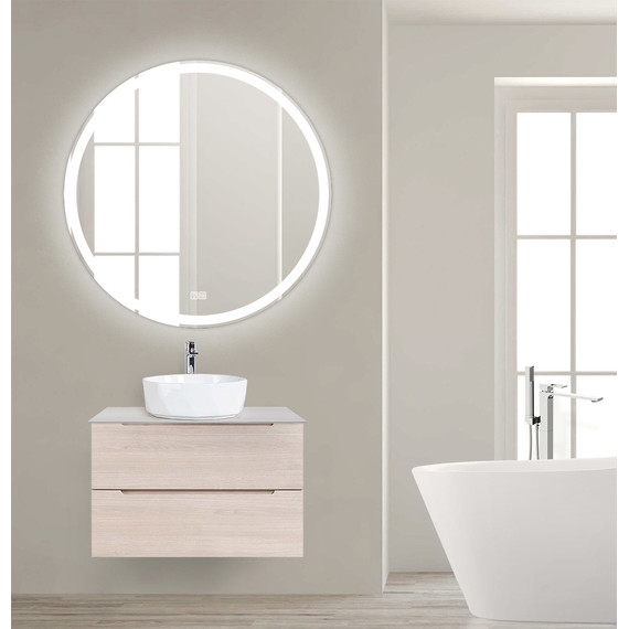 Зеркало BelBagno 80 см SPC-RNG-800-LED-TCH-WARM - фото, картинка 8 Зеркало BelBagno 80 см SPC-RNG-800-LED-TCH-WARM - фото 8