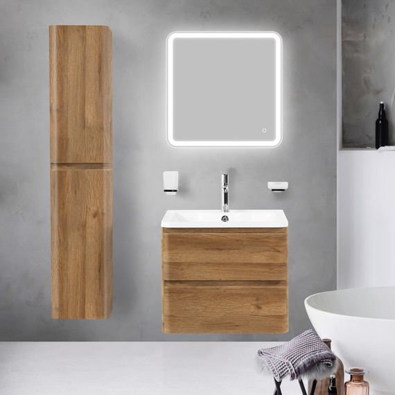 Зеркало BelBagno SPC-MAR-600-600-LED-TCH 60 см - фото, картинка 8 Зеркало BelBagno SPC-MAR-600-600-LED-TCH 60 см - фото 8
