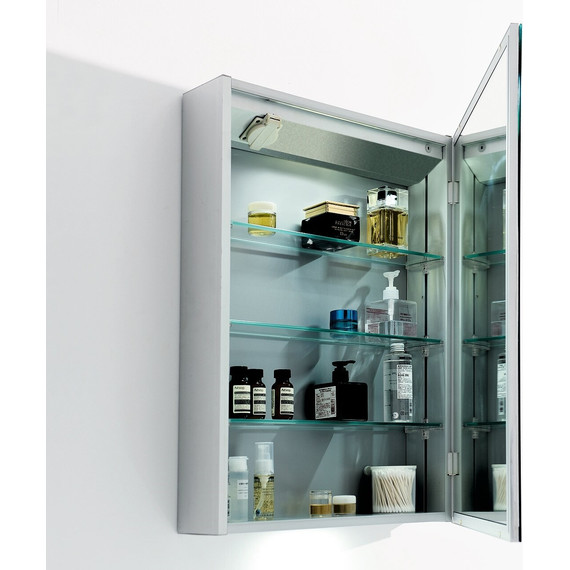 Зеркало-шкаф BelBagno SPC-1A-DL-BL-500 50 см, хром - фото 10